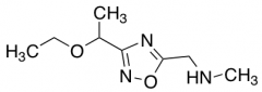 {[3-(1-ethoxyethyl)-1,2,4-oxadiazol-5-yl]methyl}(methyl)amine