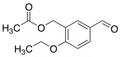 2-ethoxy-5-formylbenzyl acetate