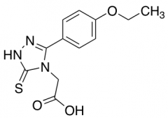 2-[3-(4-Ethoxyphenyl)-5-sulfanyl-4H-1,2,4-triazol-4-yl]acetic Acid