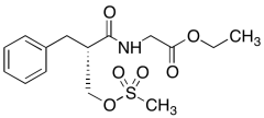 (S)-Ethyl 2-(2-Benzyl-3-((methylsulfonyl)oxy)propanamido)acetate