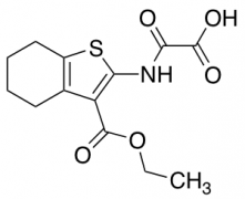 {[3-(Ethoxycarbonyl)-4,5,6,7-tetrahydro-1-benzothiophen-2-yl]carbamoyl}formic Acid