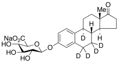 Estrone-d5 &beta;-D-Glucuronide Sodium Salt