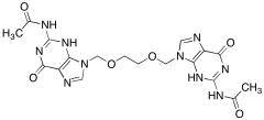 N,N'-[1,2-Ethanediylbis[oxymethylene(1,6-dihydro-6-oxo-9H-purine-9,2-diyl)]]bisacetamide