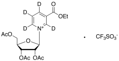 3-(Ethoxycarbonyl)-1-(2,3,5-tri-O-acetyl-&beta;-D-ribofuranosyl)-pyridinium-d4 Triflat