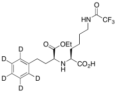 N2-(S)-1-Ethoxycarbonyl-3-phenyl-d5-propyl-N8-trifluoroacetyl-L-lysine
