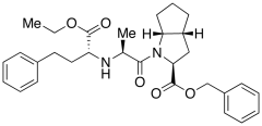 [2S,3aR,6aR]-1-[(2(S)-2-[[(1R)-1-Ethoxycarbonxyl)-3-phenylpropyl]amino]-1-oxopropyl]octahy