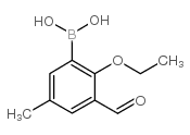 2-Ethoxy-3-formyl-5-methylphenylboronic acid