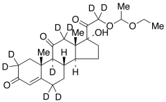 21-O-(1-Ethoxy)ethyl Cortisone-d9