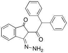 2-Diphenylacetyl-1,3-indandione-1-hydrazone
