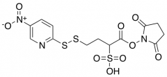 1-(2,5-Dioxopyrrolidin-1-yloxy)-4-((5-nitropyridin-2-yl)disulfanyl)-1-oxobutane-2-sulfonic