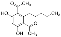 1,1'-(4,6-Dihydroxy-2-pentyl-1,3-phenylene)diethanone
