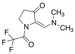 2-Dimethylaminomethylene-1-(2,2,2-trifluoro-acetyl)-pyrrolidin-3-one
