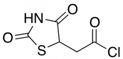 (2,4-Dioxo-thiazolidin-5-yl)-acetylchloride