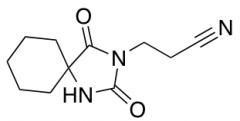 3-{2,4-Dioxo-1,3-diazaspiro[4.5]decan-3-yl}propanenitrile