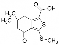 6,6-Dimethyl-3-methylsulfanyl-4-oxo-4,5,6,7-tetrahydro-benzo[c]thiophene-1-carboxylic Acid