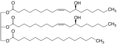 Diricinoleoyl-palmitoyl-glycerol