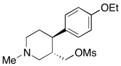 ((3S,4R)-4-(4-Ethoxyphenyl)-1-methylpiperidin-3-yl)methyl Methanesulfonate