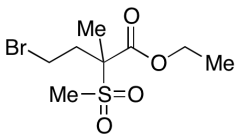 Ethyl 4-Bromo-2-methyl-2-(methylsulfonyl)butanoate