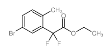 Ethyl 2-(5-bromo-2-methylphenyl)-2,2-difluoroacetate