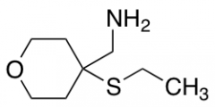 [4-(Ethylsulfanyl)oxan-4-yl]methanamine
