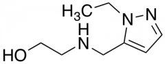 2-{[(1-ethyl-1H-pyrazol-5-yl)methyl]amino}ethan-1-ol