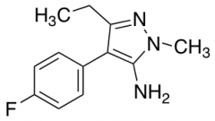 3-ethyl-4-(4-fluorophenyl)-1-methyl-1H-pyrazol-5-amine