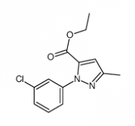 Ethyl 1-(3-chlorophenyl)-3-methyl-1H-pyrazole-5-carboxylate