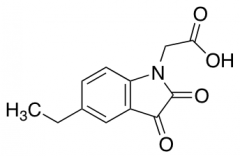 2-(5-Ethyl-2,3-dioxo-2,3-dihydro-1H-indol-1-yl)acetic Acid