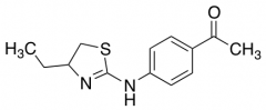 1-{4-[(4-Ethyl-4,5-dihydro-1,3-thiazol-2-yl)amino]phenyl}ethan-1-one