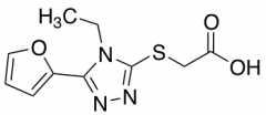 2-{[4-Ethyl-5-(furan-2-yl)-4H-1,2,4-triazol-3-yl]sulfanyl}acetic Acid