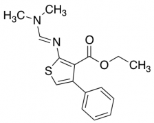 ethyl 2-{[(Dimethylamino)methylidene]amino}-4-phenylthiophene-3-carboxylate