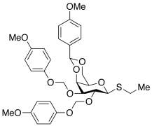 Ethyl 2,3-Di-O-(4-Methoxybenzy)-4,6-(4-methoxybenzylidene)-&beta;-D-thiogalactopyranos