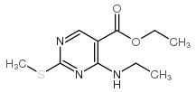 Ethyl 4-(ethylamino)-2-(methylthio)pyrimidine-5-carboxylate