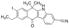 9-​Ethyl-​8-​iodo-​6,​6-​dimethyl-​11-​oxo-​6,​11-​dihydro-​5H-​b