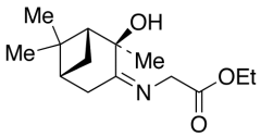 (+)-(1R,2R,5R)--Ethyl [(2-Hydroxypinan-3-ylene)amino]acetate