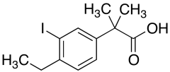 2-​(4-​Ethyl-​3-​iodophenyl)​-​2-​methylpropanoic Acid