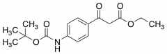 Ethyl 3-(4-((tert-Butoxycarbonyl)amino)phenyl)-3-oxopropanoate
