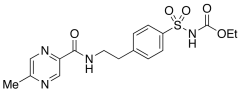 Ethyl 4-[&beta;-(5-Methylpyrazine-2-carboxamido)ethyl]benzene Sulfonamide Carbamate