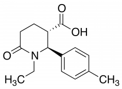 (2S,3S)-1-Ethyl-2-(4-methylphenyl)-6-oxopiperidine-3-carboxylic Acid