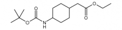 Ethyl 2-[4-(boc-amino)cyclohexyl]acetate