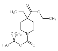 Ethyl 1-boc-4-ethyl-4-piperidine carboxylate