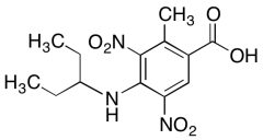 4-[(1-Ethylpropyl)amino]-2-methyl-3,5-dinitro-benzoic Acid