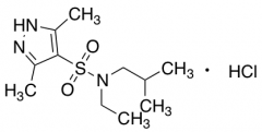 N-Ethyl-3,5-dimethyl-N-(2-methylpropyl)-1H-pyrazole-4-sulfonamide Hydrochloride