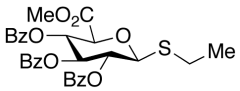Ethyl 2,3,4-Tri-O-benzoyl-&beta;-D-thioglucopyranosiduronic Acid Methyl Ester