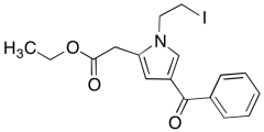Ethyl 2-(4-Benzoyl-1-(2-iodoethyl)-1H-pyrrol-2-yl)acetate