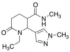 1-Ethyl-N-methyl-2-(1-methyl-1H-pyrazol-4-yl)-6-oxopiperidine-3-carboxamide