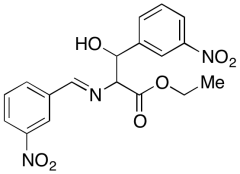 Ethyl 3-Hydroxy-2-((3-nitrobenzylidene)amino)-3-(3-nitrophenyl)propanoate