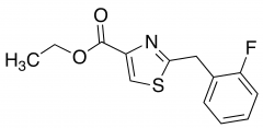 Ethyl 2-[(2-fluorophenyl)methyl]-1,3-thiazole-4-carboxylate