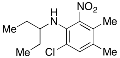 N-(1-Ethylpropyl)- 2-nitro-,3,4-dimethyl-6-chloro-Benzenamine