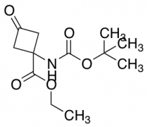 Ethyl 1-([(tert-Butoxy)carbonyl]amino)-3-oxocyclobutane-1-carboxylate